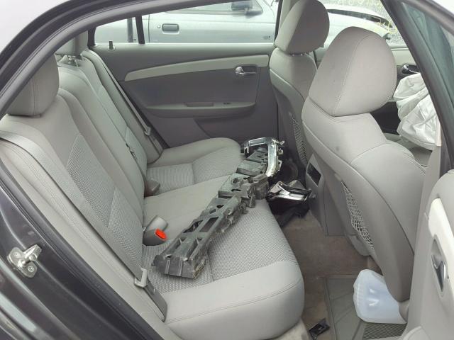 1G1ZB5E18BF289265 - 2011 CHEVROLET MALIBU LS GRAY photo 6