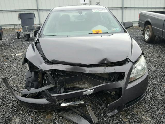1G1ZB5E18BF289265 - 2011 CHEVROLET MALIBU LS GRAY photo 9