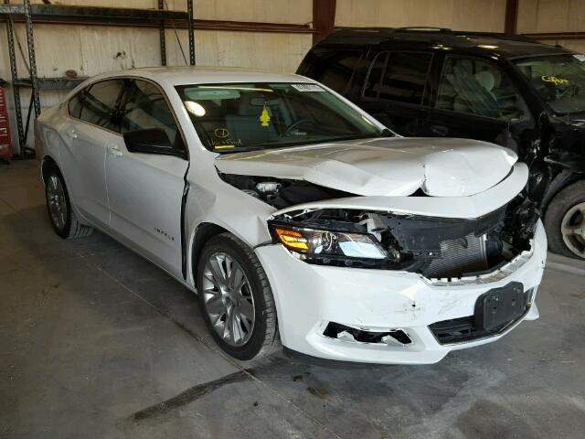 2G11Z5SL8F9122594 - 2015 CHEVROLET IMPALA LS WHITE photo 1