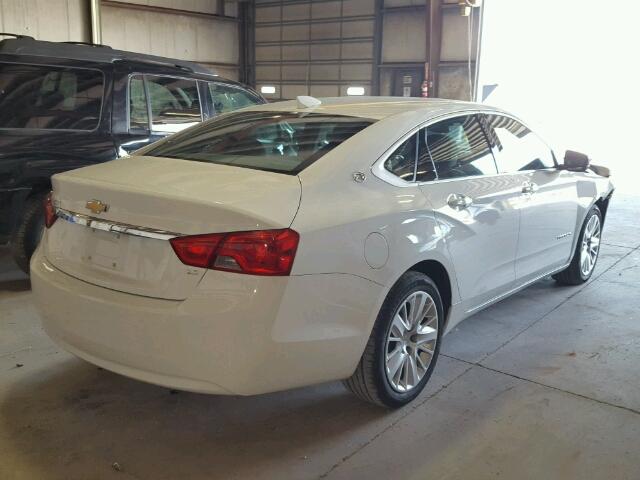 2G11Z5SL8F9122594 - 2015 CHEVROLET IMPALA LS WHITE photo 4