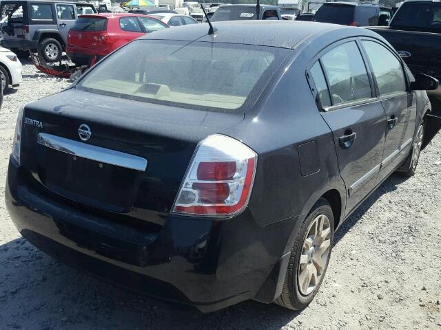 3N1AB6AP5AL616006 - 2010 NISSAN SENTRA 2.0 BLACK photo 4