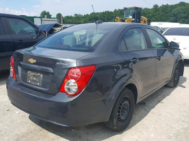 1G1JA5SH8G4117158 - 2016 CHEVROLET SONIC LS 石墨色 照片 4