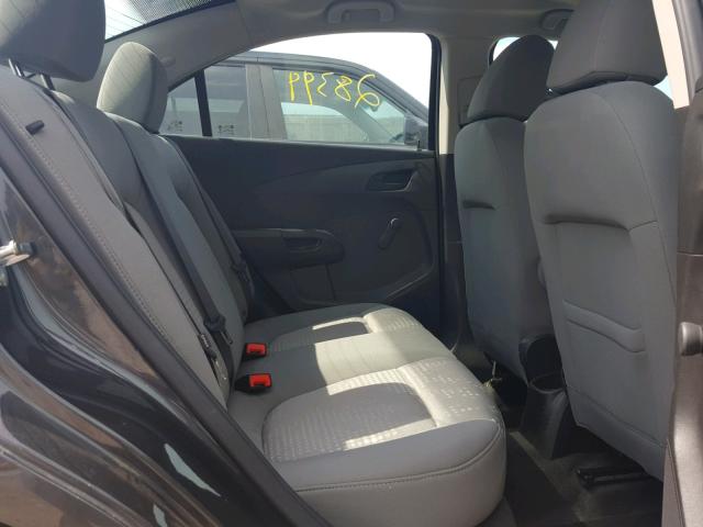 1G1JA5SH8G4117158 - 2016 CHEVROLET SONIC LS 石墨色 照片 6