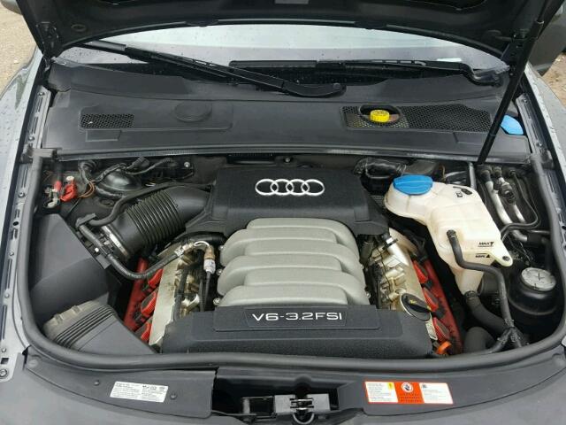 WAUEH74F77N111743 - 2007 AUDI A6 S-LINE GRAY photo 7