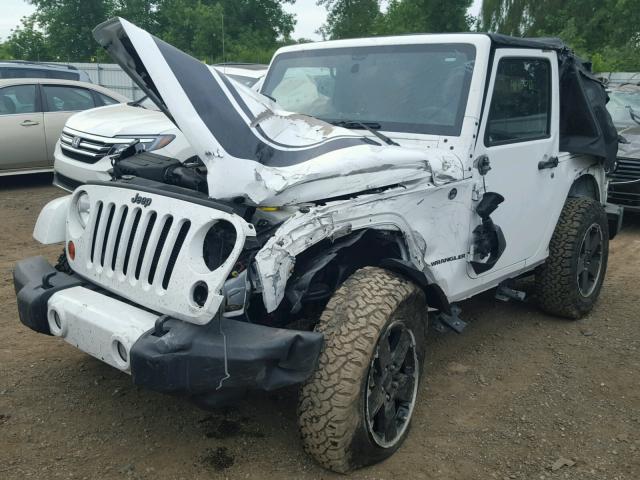 1C4AJWBG6CL275437 - 2012 JEEP WRANGLER S WHITE photo 2