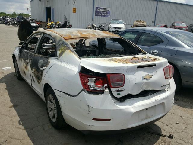 1G11B5SL0FF136811 - 2015 CHEVROLET MALIBU LS თეთრი ფოტო 3