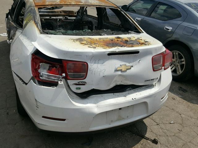 1G11B5SL0FF136811 - 2015 CHEVROLET MALIBU LS თეთრი ფოტო 9