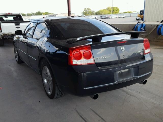 2B3LA53T29H506470 - 2009 DODGE CHARGER BLACK photo 3