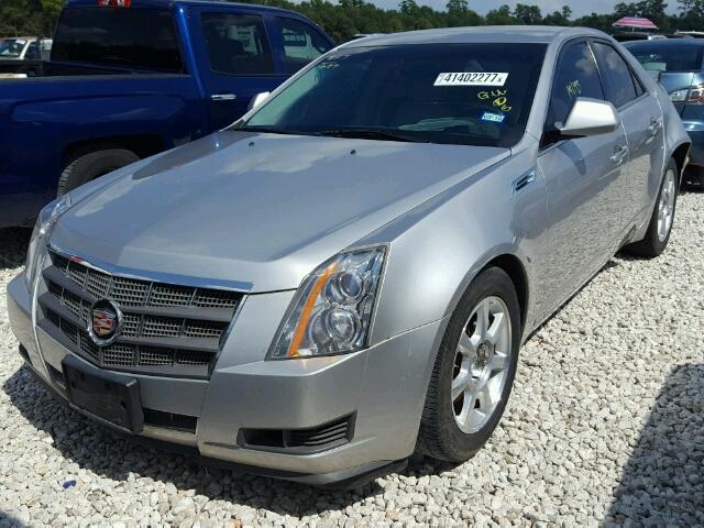 1G6DF577180152416 - 2008 CADILLAC CTS SILVER photo 2