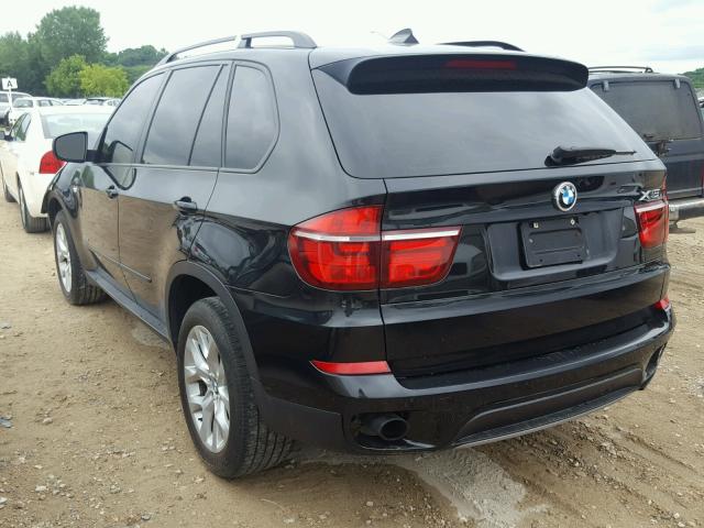 5UXZV4C57BL401441 - 2011 BMW X5 XDRIVE3 BLACK photo 3