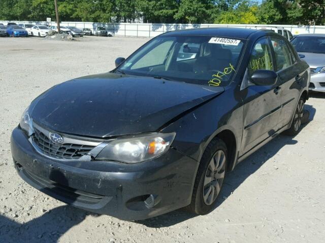 JF1GE61659H510709 - 2009 SUBARU IMPREZA BLACK photo 2