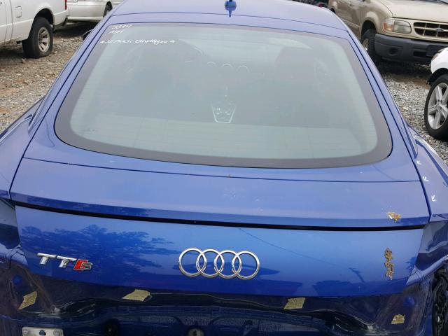 TRUC1AFV1G1028225 - 2016 AUDI TTS BLUE photo 6