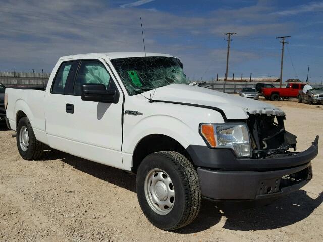 1FTFX1CF9BKD80314 - 2011 FORD F150 SUPER WHITE photo 1