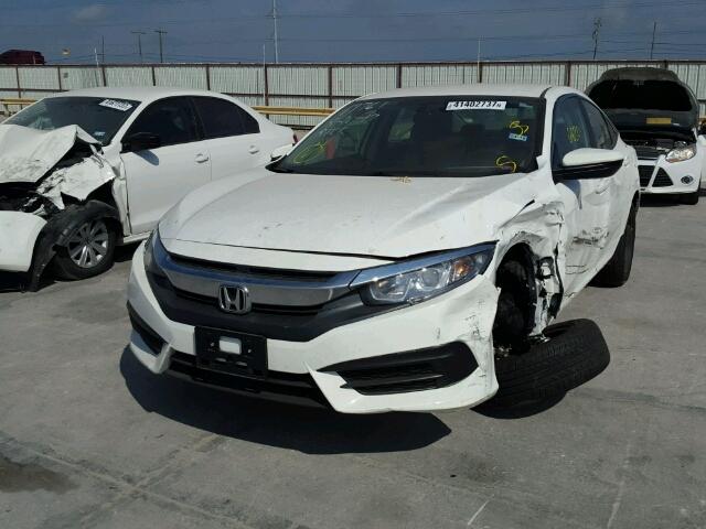 19XFC2F58HE044394 - 2017 HONDA CIVIC LX WHITE photo 2