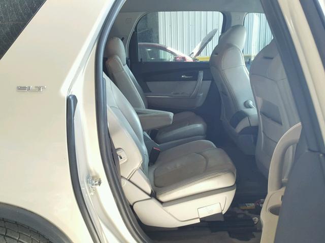 1GKER23D89J178790 - 2009 GMC ACADIA SLT ოქროსფერი ფოტო 6