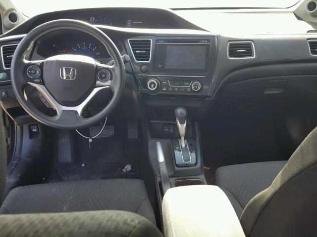 19XFB2F82EE074788 - 2014 HONDA CIVIC EX შავი ფოტო 9