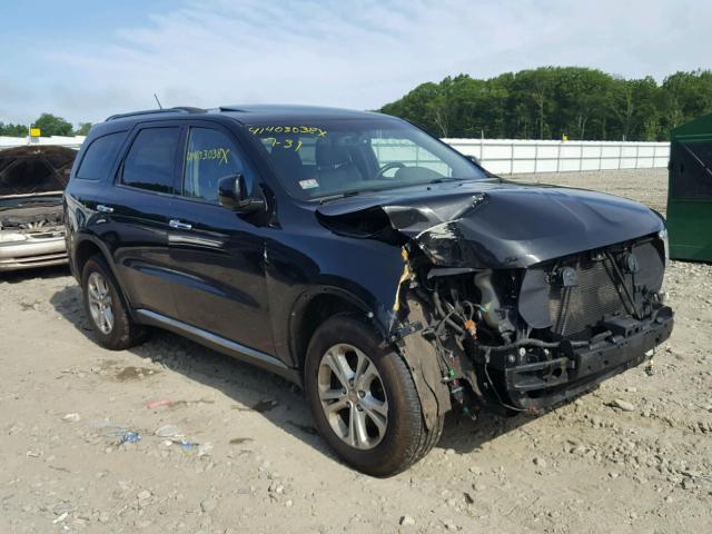 1C4RDJDG6DC509359 - 2013 DODGE DURANGO CR BLACK photo 1