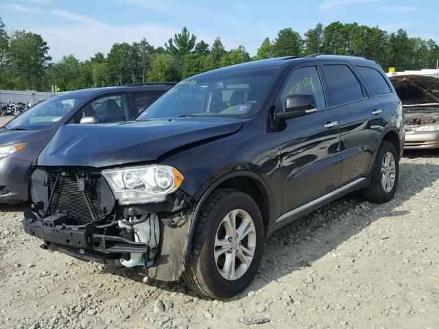 1C4RDJDG6DC509359 - 2013 DODGE DURANGO CR BLACK photo 2