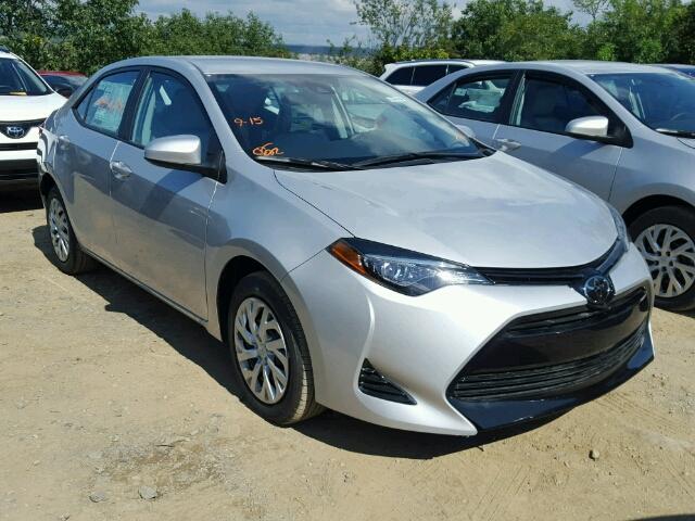 5YFBURHE3HP716023 - 2017 TOYOTA COROLLA GRAY photo 1