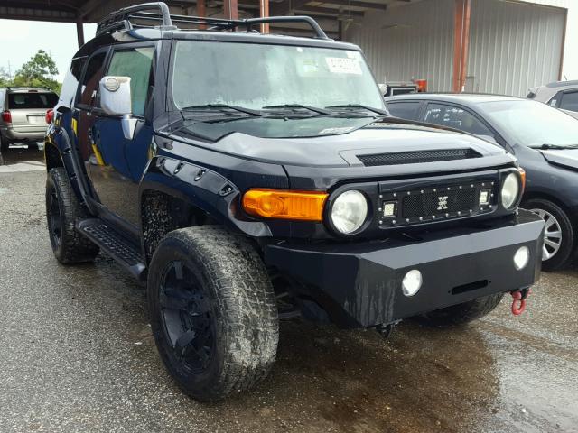 JTEBU11F670017252 - 2007 TOYOTA FJ CRUISER BLACK photo 1