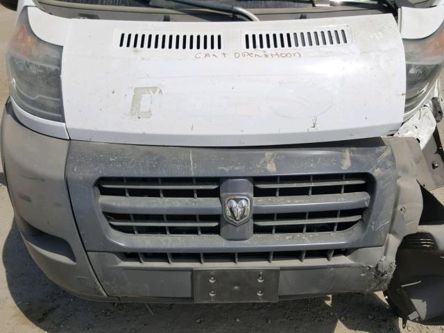 3C6TRVDG2HE543271 - 2017 RAM PROMASTER WHITE photo 7