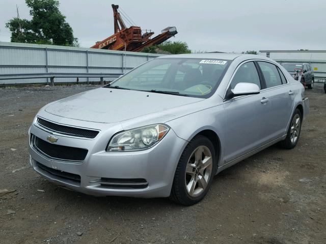 1G1ZC5EB2AF103448 - 2010 CHEVROLET MALIBU 1LT 银色 照片 2