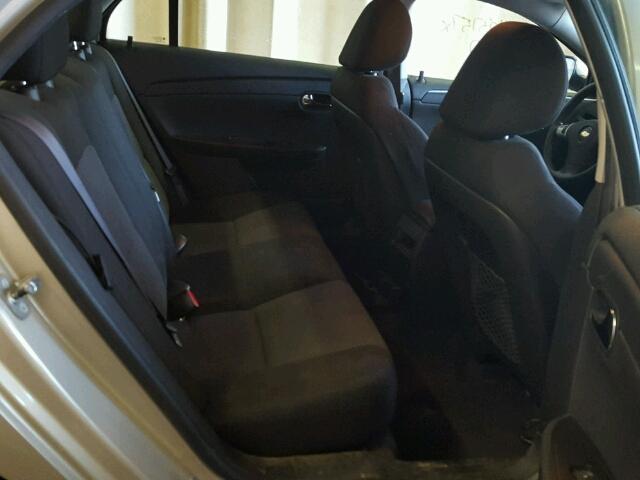 1G1ZC5E17BF356998 - 2011 CHEVROLET MALIBU თაფლისფერი ფოტო 6