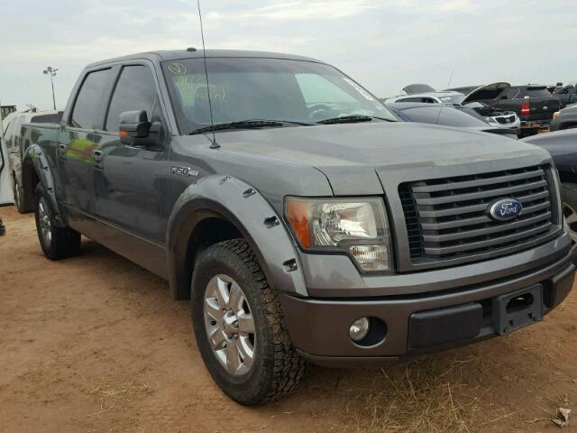 1FTEW1C85AKE27935 - 2010 FORD F150 SUPER GRAY photo 1