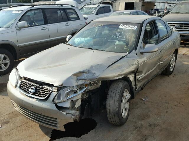 3N1CB51D33L711837 - 2003 NISSAN SENTRA XE GRAY photo 2