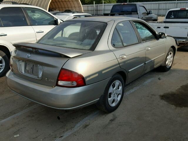 3N1CB51D33L711837 - 2003 NISSAN SENTRA XE GRAY photo 4