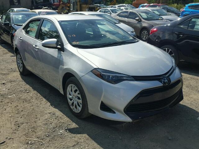 5YFBURHE6HP684782 - 2017 TOYOTA COROLLA SILVER photo 1