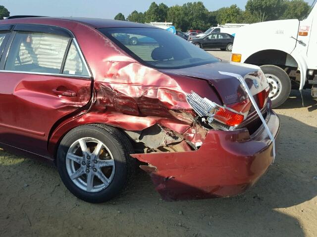 1HGCM66523A057209 - 2003 HONDA ACCORD EX MAROON photo 9