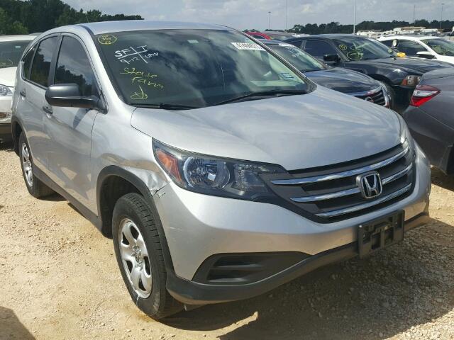 3CZRM3H32EG709392 - 2014 HONDA CR-V LX SILVER photo 1