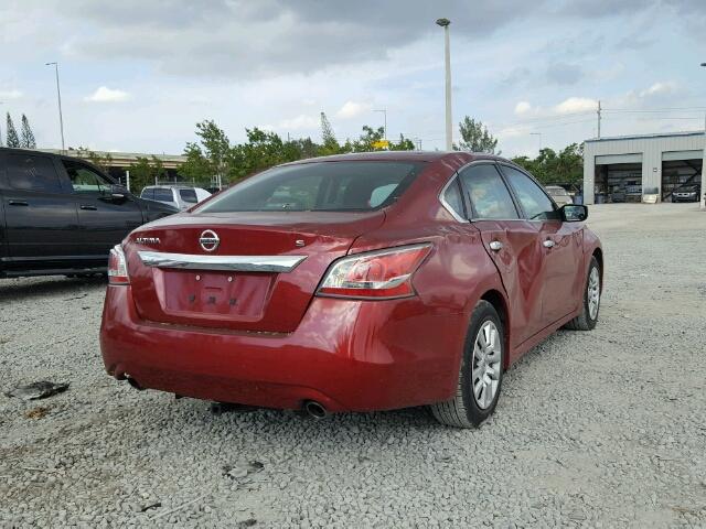 1N4AL3AP6FN334737 - 2015 NISSAN ALTIMA 2.5 RED photo 4