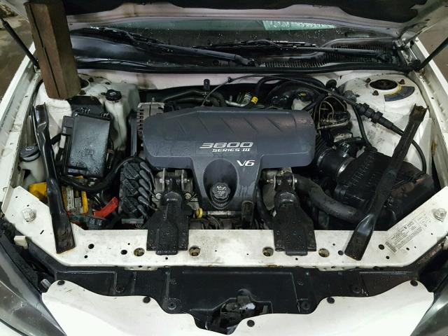 2G2WP522541267179 - 2004 PONTIAC GRAND PRIX WHITE photo 7