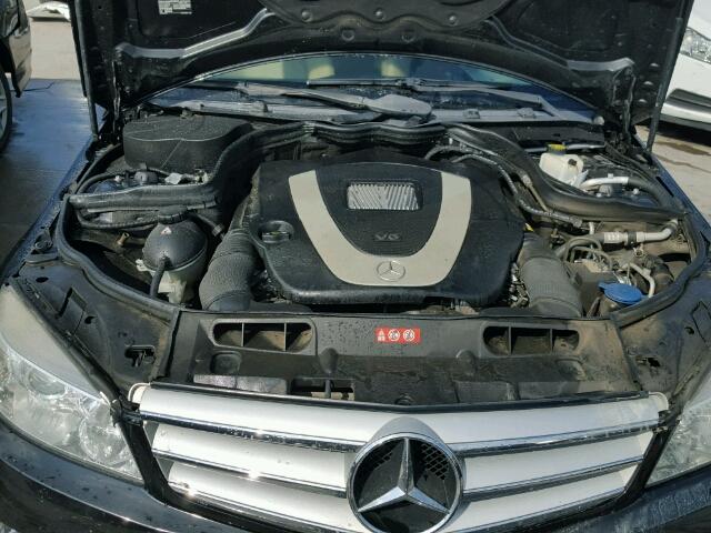 WDDGF54X79R070000 - 2009 MERCEDES-BENZ C 300 BLACK photo 7