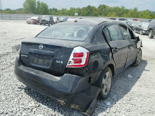 3N1AB61E47L652938 - 2007 NISSAN SENTRA 2.0 BLACK photo 4