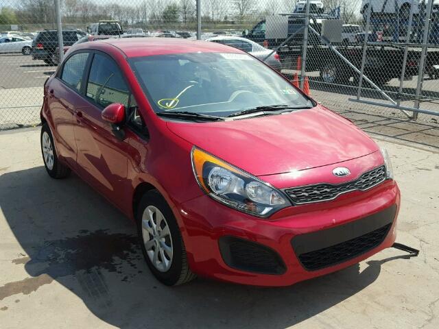 KNADM5A37D6227763 - 2013 KIA RIO LX Կարմիր լուսանկար 1