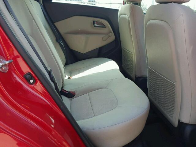 KNADM5A37D6227763 - 2013 KIA RIO LX Կարմիր լուսանկար 6