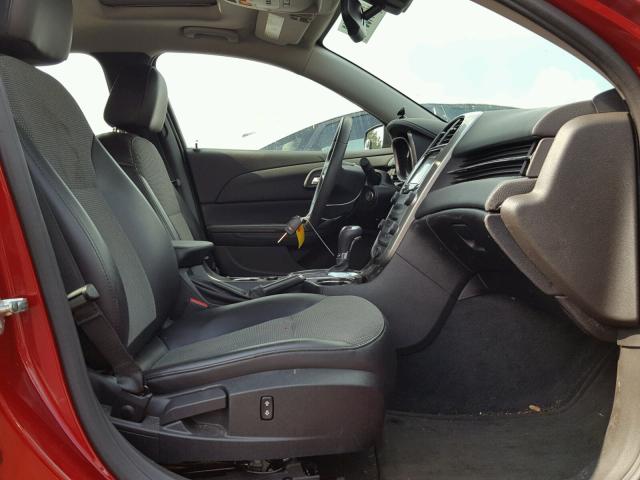 1G11C5SLXEF271290 - 2014 CHEVROLET MALIBU 1LT RED photo 5