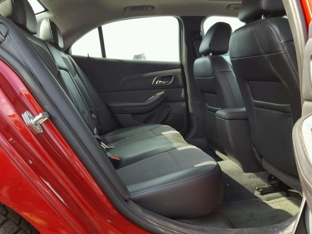 1G11C5SLXEF271290 - 2014 CHEVROLET MALIBU 1LT RED photo 6