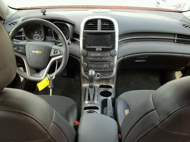 1G11C5SLXEF271290 - 2014 CHEVROLET MALIBU 1LT RED photo 9