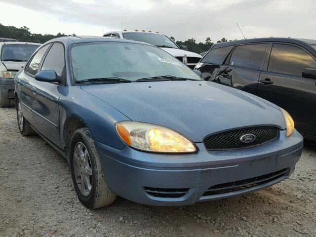 1FAFP56UX7A174715 - 2007 FORD TAURUS SEL BLUE photo 1