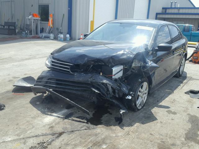 3VW2K7AJ0FM351349 - 2015 VOLKSWAGEN JETTA BASE 黑色 照片 2