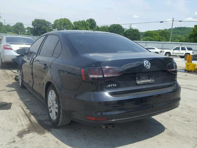 3VW2K7AJ0FM351349 - 2015 VOLKSWAGEN JETTA BASE 黑色 照片 3