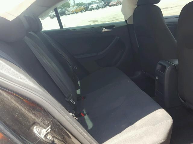 3VW2K7AJ0FM351349 - 2015 VOLKSWAGEN JETTA BASE 黑色 照片 6