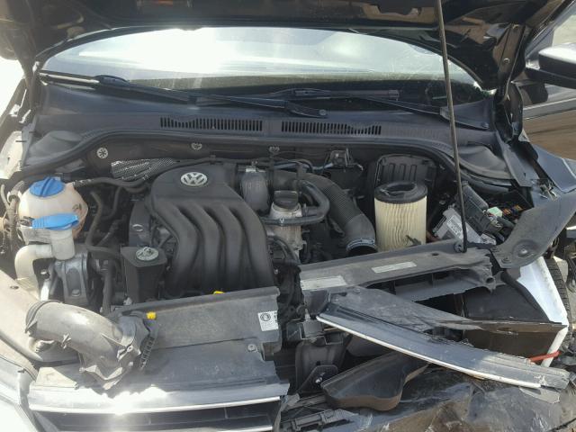 3VW2K7AJ0FM351349 - 2015 VOLKSWAGEN JETTA BASE 黑色 照片 7