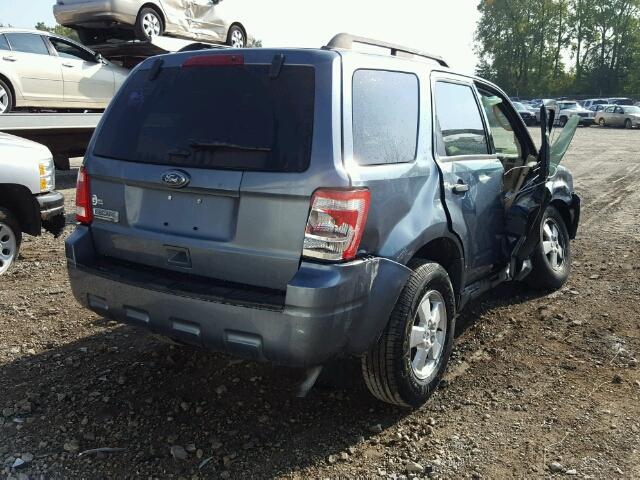 1FMCU0D79CKB13572 - 2012 FORD ESCAPE XLT BLUE photo 4