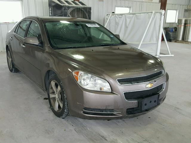 1G1ZC5EU4CF288252 - 2012 CHEVROLET MALIBU 1LT BROWN photo 1