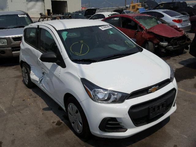 KL8CB6SA4GC601803 - 2016 CHEVROLET SPARK LS WHITE photo 1